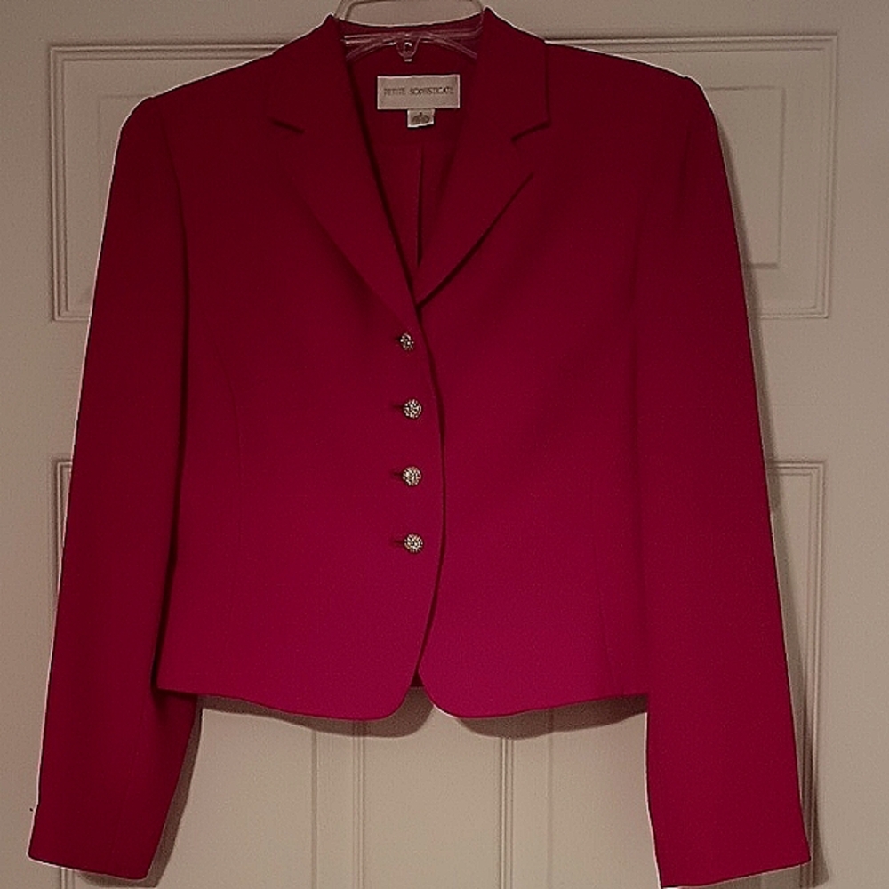 Petite Sophisticate Tailored Suit Jacket